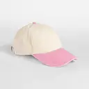 Compacte vintage pet met contrasterende klep - Afbeelding 14
