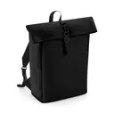 Rucksack mit Roll-Top Klappe aus mattem Polyurethan - Bild 11