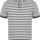 Gestreiftes Jersey Polo - Bild 7