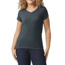 V-Ausschnitt T-Shirt Softstyle - Bild 17