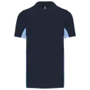 Bicolor Piqué Polo with Short Sleeves - Image 21