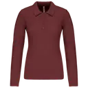 Long Sleeve Piqué Polo - Image 47