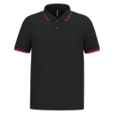 Polo manches courtes à liserés contrastés - Image 18