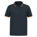 Polo manches courtes à liserés contrastés - Image 36