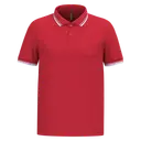Polo manches courtes à liserés contrastés - Image 48