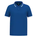 Polo manches courtes à liserés contrastés - Image 51