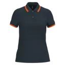 Polo mit kurzen Ärmeln und kontrastierenden Biesen - Bild 35