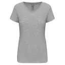 V-neck T-shirt with short sleeves - Image 26