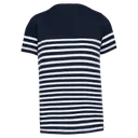 Organic Round Neck Striped T-Shirt - Image 8