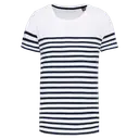 Organic Round Neck Striped T-Shirt - Image 10