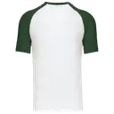 Bicolor T-shirt met korte mouwen - Afbeelding 46