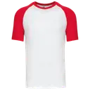 Bicolor T-shirt met korte mouwen - Afbeelding 51