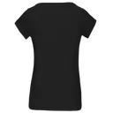 Boat Neck T-Shirt with Short Sleeves - Image 9