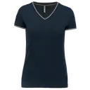 Piqué T-Shirt mit V-Ausschnitt - Bild 16