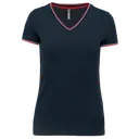 Piqué T-Shirt mit V-Ausschnitt - Bild 19