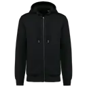 Ökologisches Sweatshirt aus French Terry mit Reißverschluss und Kapuze - Bild 12