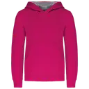 Sweatshirt mit kontrastierender Kapuze - Bild 22