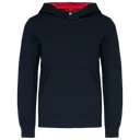 Sweatshirt mit kontrastierender Kapuze - Bild 37