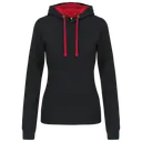 Sweatshirt mit kontrastierender Kapuze - Bild 15