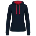 Sweatshirt mit kontrastierender Kapuze - Bild 39