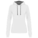 Sweatshirt mit kontrastierender Kapuze - Bild 60