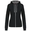 Sweatshirt mit kontrastierender Kapuze - Bild 13