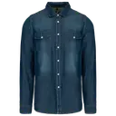 Denim Shirt Long Sleeves - Image 19