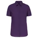 Chemise popeline polycoton manches courtes entretien facile - Image 69