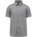 Chemise popeline polycoton manches courtes entretien facile - Image 58