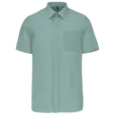 Chemise popeline polycoton manches courtes entretien facile - Image 73
