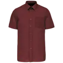 Chemise popeline polycoton manches courtes entretien facile - Image 85