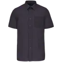 Chemise popeline polycoton manches courtes entretien facile - Image 91