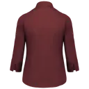 Poplin polycotton shirt with 3/4 sleeves and easy care - Image 43