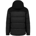 Bicolor gesteppte Parka mit Kapuze - Bild 24