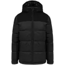 Bicolor gesteppte Parka mit Kapuze - Bild 23