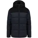 Bicolor gesteppte Parka mit Kapuze - Bild 26