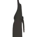 Polycotton apron without pocket - Image 39
