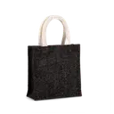 Sac style cabas en toile de jute - petit modèle - Image 6