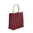 Sac style cabas en toile de jute - petit modèle - Image 12