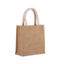 Sac style cabas en toile de jute - petit modèle - Image 17