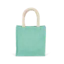 Sac style cabas en toile de jute - petit modèle - Image 9