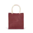 Sac style cabas en toile de jute - petit modèle - Image 11