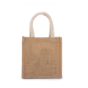 Sac style cabas en toile de jute - petit modèle - Image 16