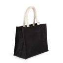 Sac style cabas en toile de jute - modèle moyen - Image 5