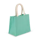 Sac style cabas en toile de jute - modèle moyen - Image 11
