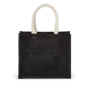 Sac style cabas en toile de jute - modèle moyen - Image 4