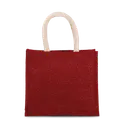 Sac style cabas en toile de jute - modèle moyen - Image 8