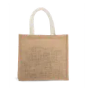 Sac style cabas en toile de jute - modèle moyen - Image 17