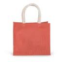 Sac style cabas en toile de jute - modèle moyen - Image 19
