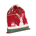 Sac avec cordon motifs de Noël - Image 3